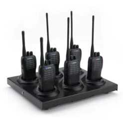 6-way Charger For Mitex General, Security, PRO, PMR446 And PMR446PRO Radios
