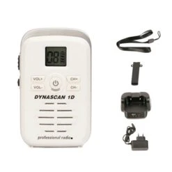 Dynascan 1D PMR446 Walkie Talkie - White