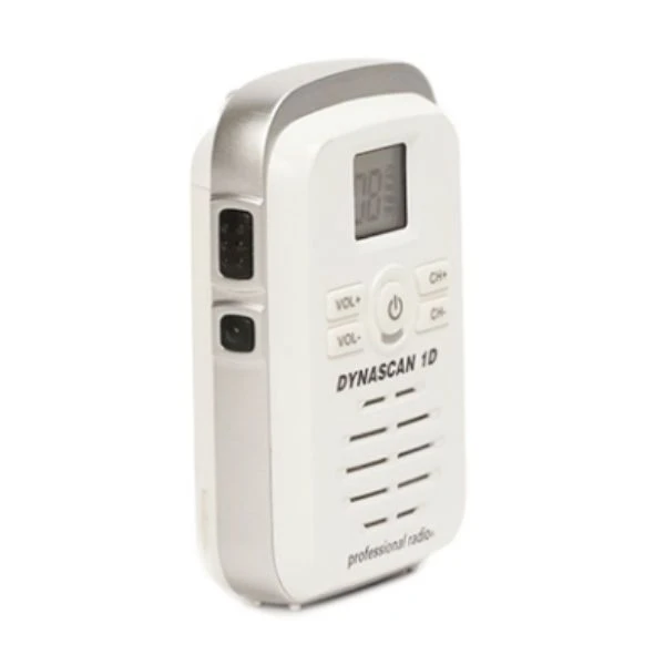 Dynascan 1D PMR446 Walkie Talkie - White 2 Dynascan 1D PMR446 Walkie Talkie - White - Image 2