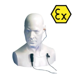 ATEX Approved In-Ear Earpiece For Entel HT ATEX