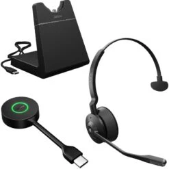 Jabra Engage 55 Mono MS USB-C With Charging Stand