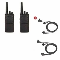 Motorola XT420 Twin Pack + Earbud C-W PTT Mic
