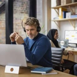 Jabra Evolve2 50 USB-A MS Stereo -Logitech Shop gnevol250d 1 1