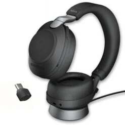 Jabra Evolve2 85 MS Stereo USB-C With Charging Stand - Black