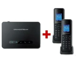 Grandstream DP750 DECT Base + 2 DP720 Handsets