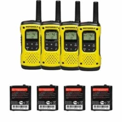 Motorola TLKR T92 H2O Quad Pack With Spare Batteries