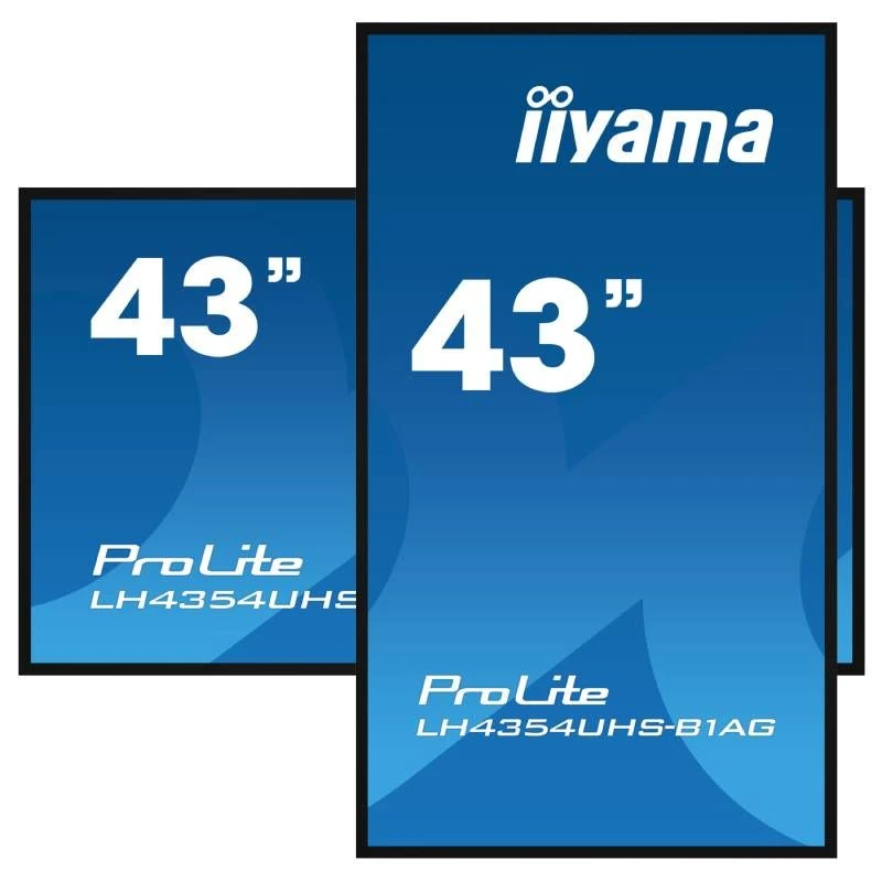 Iiyama ProLite LH4354UHS-B1AG 1 Iiyama ProLite LH4354UHS-B1AG
