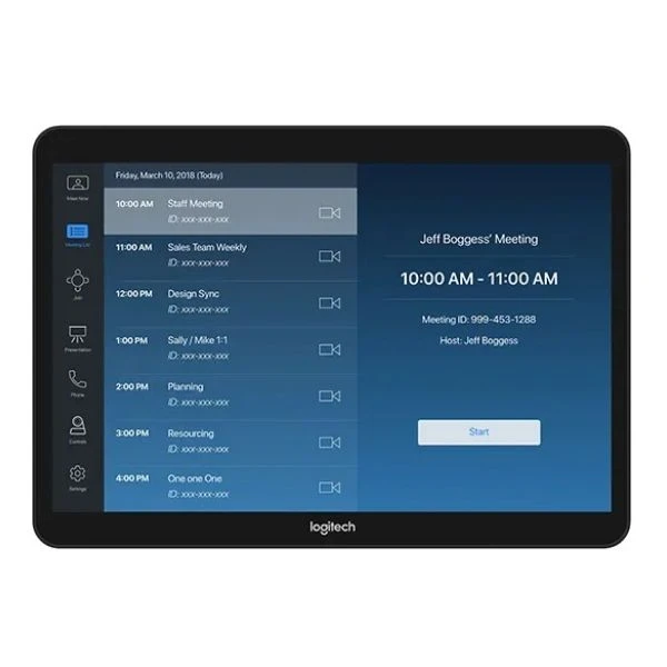Logitech Rally Bar Mini + Logitech Tap IP 4 Logitech Rally Bar Mini + Logitech Tap IP - Image 4