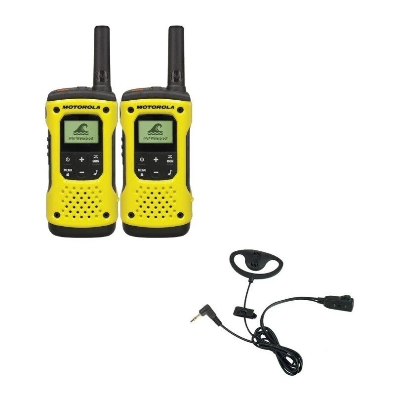 Pack Of 2 X Motorola T92 With 2 X D-Shaped Earpieces 2 Pack Of 2 X Motorola T92 With 2 X D-Shaped Earpieces - Image 2