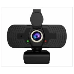 Compact USB HD Webcam With Privacy Lens