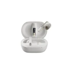 Poly Voyager Free 60+ MS White USB-A + Touchscreen Charging Case