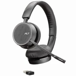 Poly Voyager 4220UC + Charging Stand + Dongle And USB-A Cable