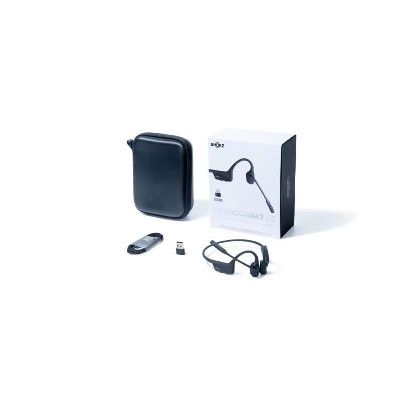 Shokz OpenComm2 UC Black USB-A 2 Shokz OpenComm2 UC Black USB-A - Image 2