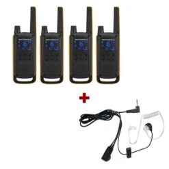 Motorola T82 Extreme Quad Pack + Bodyguard Kits