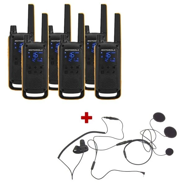 Motorola T82 Extreme Six Pack + Closed Face Helmet Mics 1 Motorola T82 Extreme Six Pack + Closed Face Helmet Mics