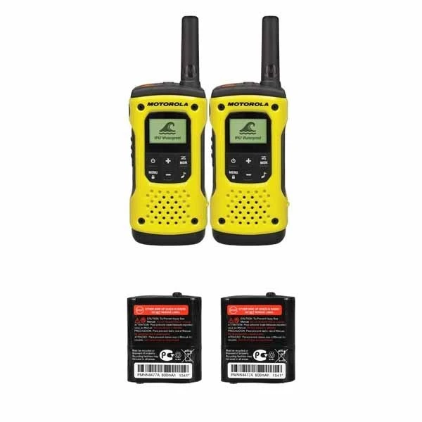 Motorola TLKR T92 H2O With Spare Batteries 1 Motorola TLKR T92 H2O With Spare Batteries