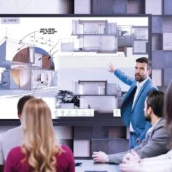 Iiyama 98'' ProLite TE9804MIS-B1AG Interactive Display -Logitech Shop te6504mis b2ag 3 1