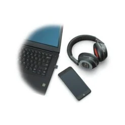 Plantronics Voyager 8200 UC (Black) USB-C -Logitech Shop voyager 8200uc black laptop phone print cmyk 08may17 1 min