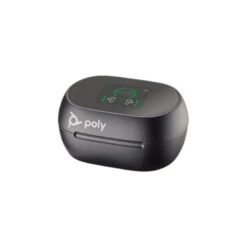 Poly Voyager Free 60 + UC Black USB-C + Touchscreen Charging Case -Logitech Shop voyager free 60 carbon black smart case trans rgb min 1
