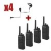 Motorola XT420 Quad Pack + G-shaped Earpiece