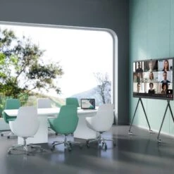 Yealink MeetingBoard 65'' Microsoft Teams Rooms On Android 10 Yealink MeetingBoard 65'' Microsoft Teams Rooms On Android -Logitech Shop yeameebo65 4 1